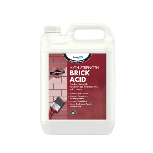 Bond - It High Strength Brick Acid - 5 Litre - Transtools Online