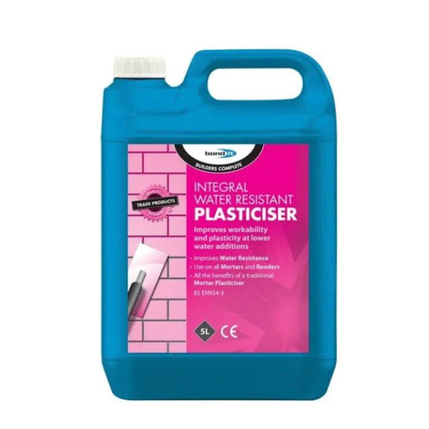 Bond - It Integral Water Resistant Plasticiser - 5 Litre - Transtools Online