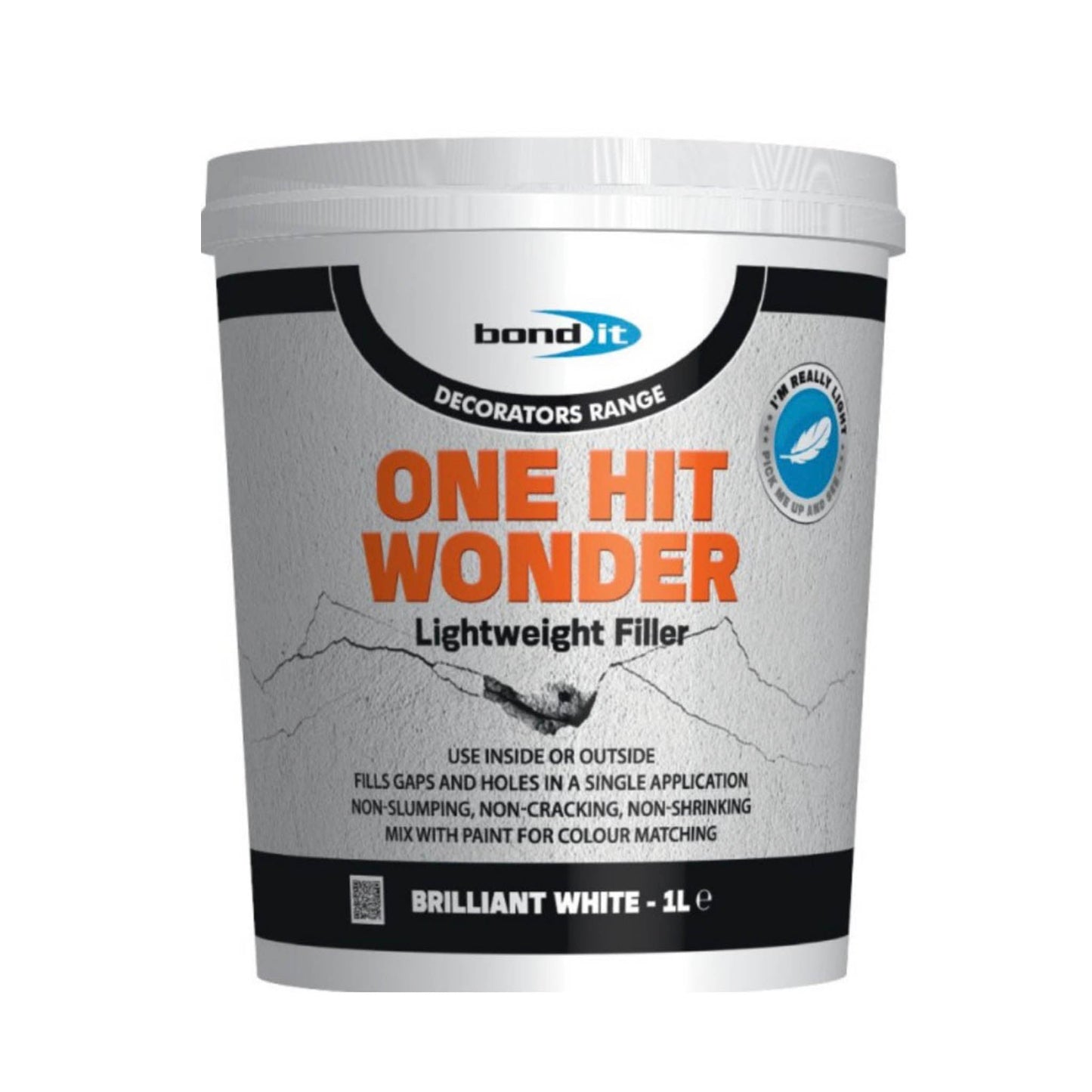 Bond - It Light Weight Filler One Hit - 1 Litre - Transtools Online