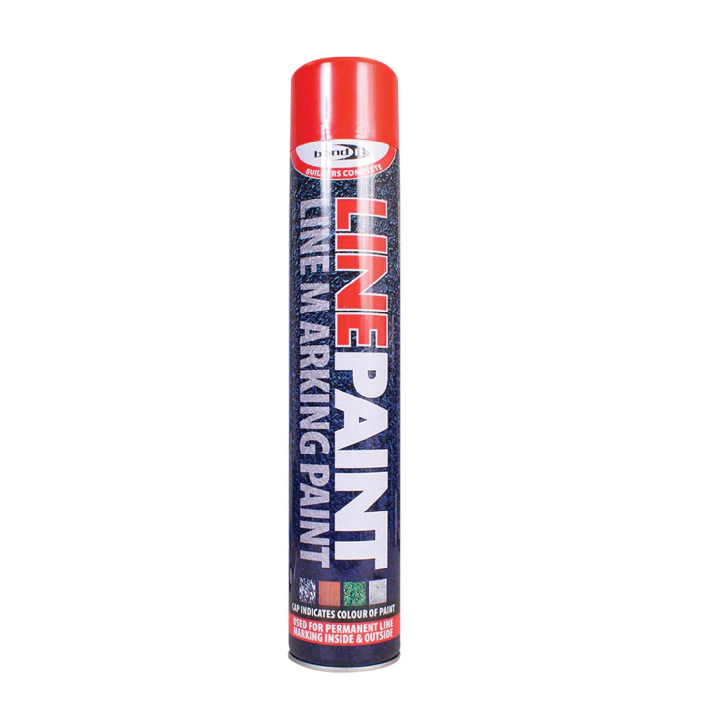 Bond - It Line Marking Permanent Spray Paint Red 750ml - Transtools Online