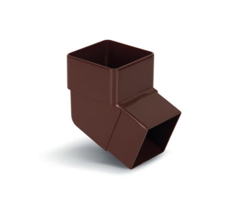 BROWN SQUARE DOWNPIPE 112 DEGREE OFFEST BEND - Transtools Online