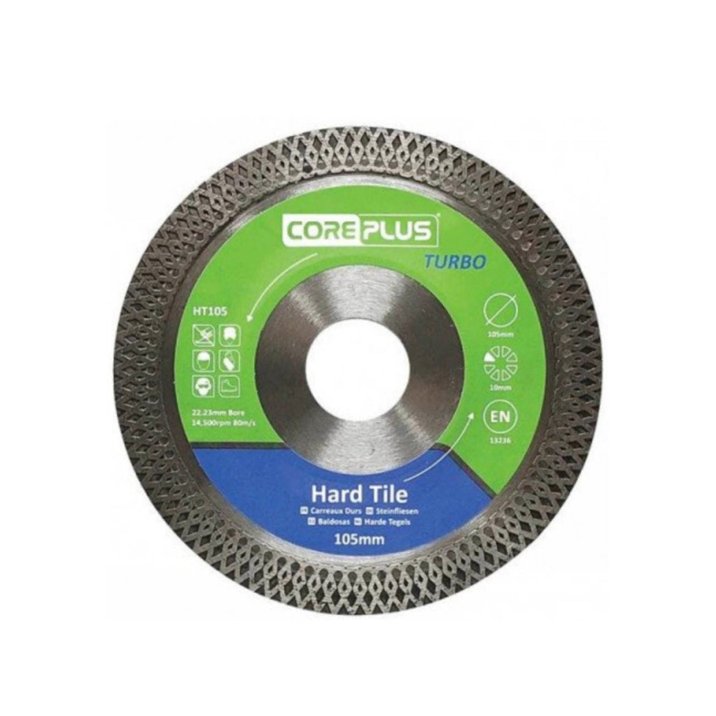 Core Plus Hard Tile Diamond Blade - 115mm - Transtools Online