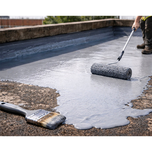 Cromapol Fibre Reinforced Repair and Roof Coating Grey 5kg - 4 Pack - Transtools Online