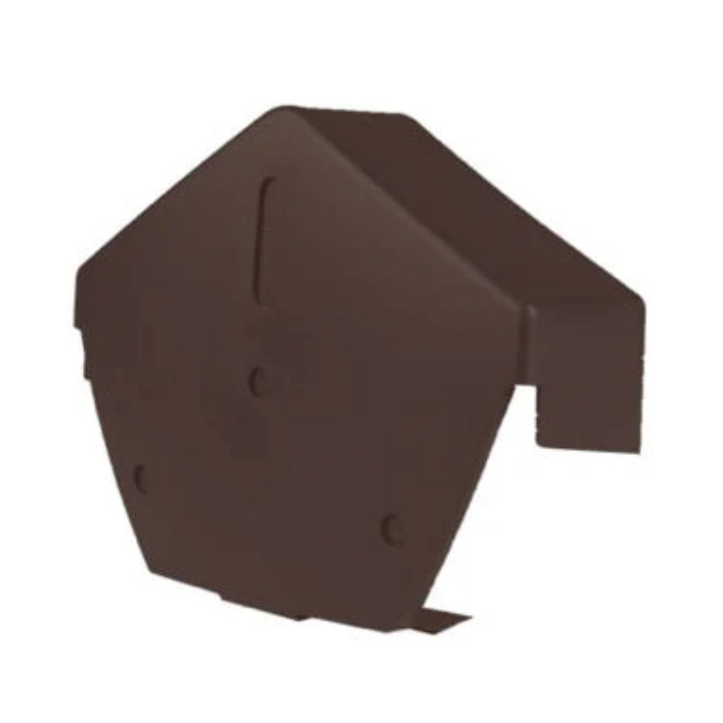 Cromar Universal Dry Verge Angled Centre Cap - Dark Brown - Transtools Online