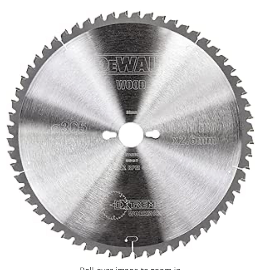 DEWALT CIRCULAR SAW BLADE 210MM - 80 TEETH - Transtools Online