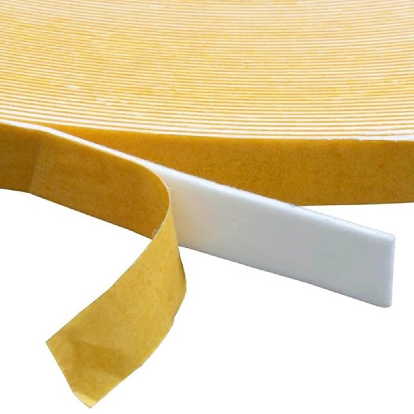 Double Sided Glazing Tape White 3mm x 10mm x 25 Metre - Transtools Online