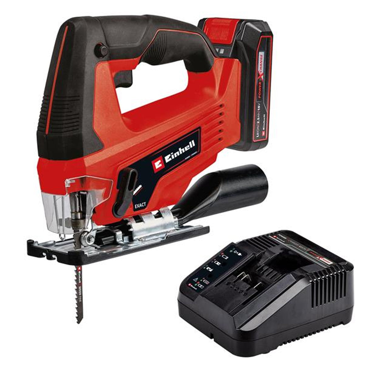 Einhell Jigsaw 18V 1 x 2.5Ah Battery