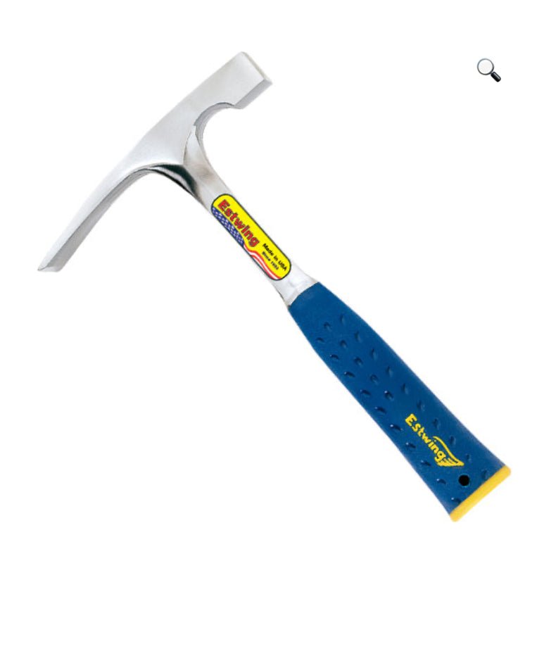 ESTWING BRICKLAYERS HAMMER VINYL GRIP - 20OZ - Transtools Online