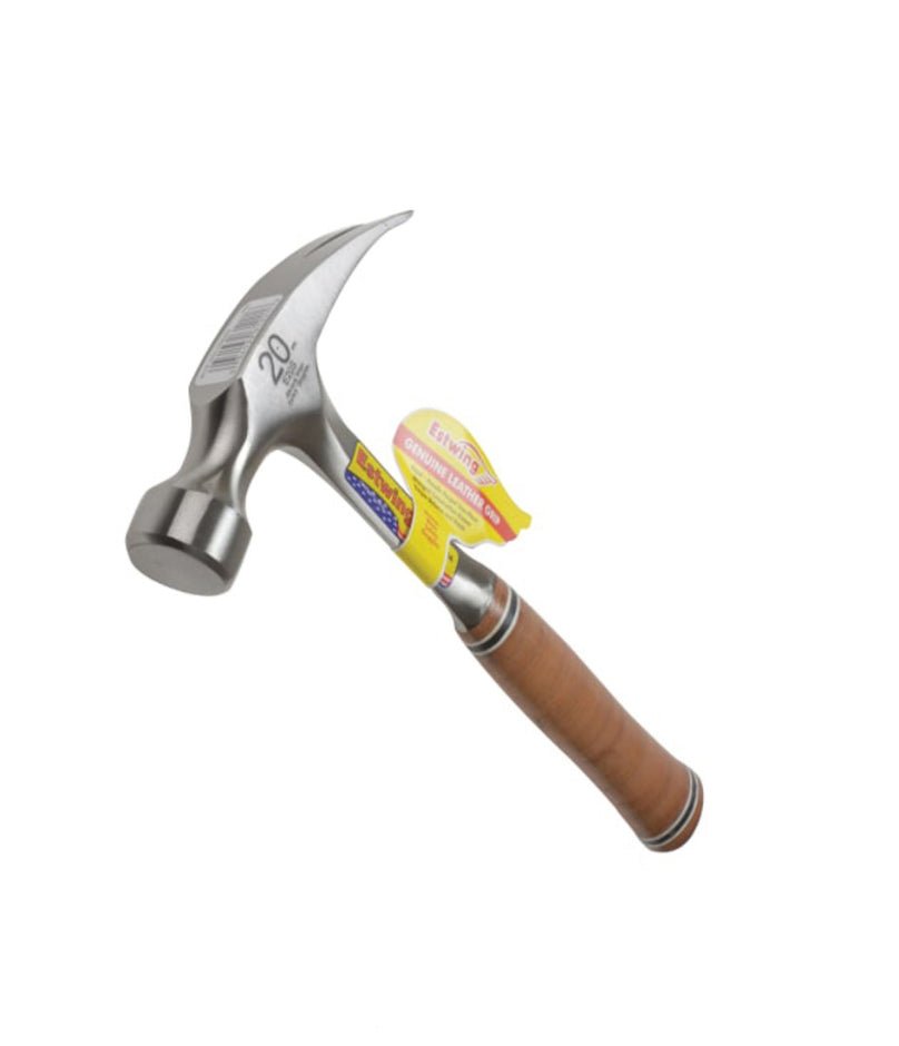 ESTWING CURVED CLAW HAMMER LEATHER - 20OZ - Transtools Online