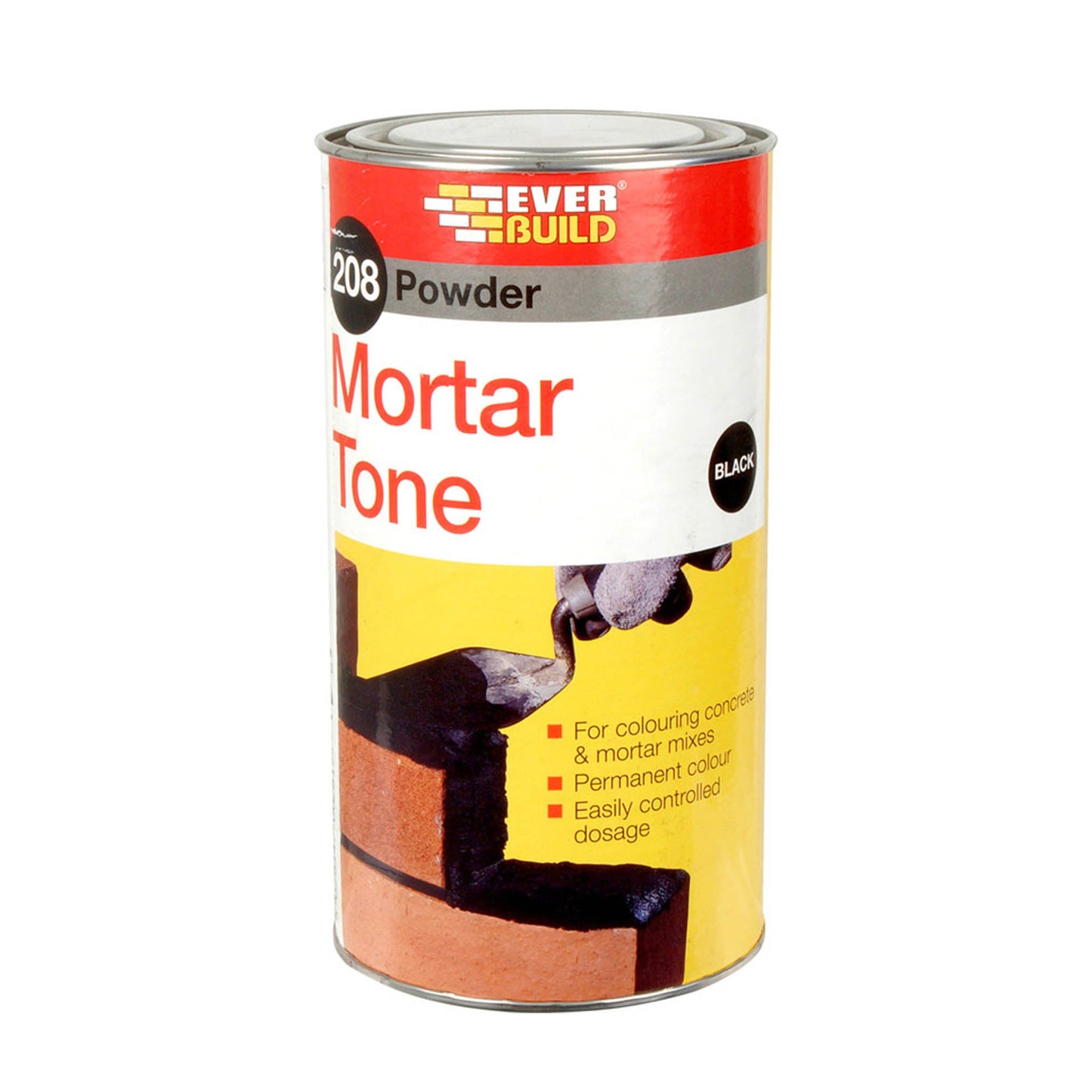 Everbuild Powder Mortar Tone Black - 1kg - Transtools Online
