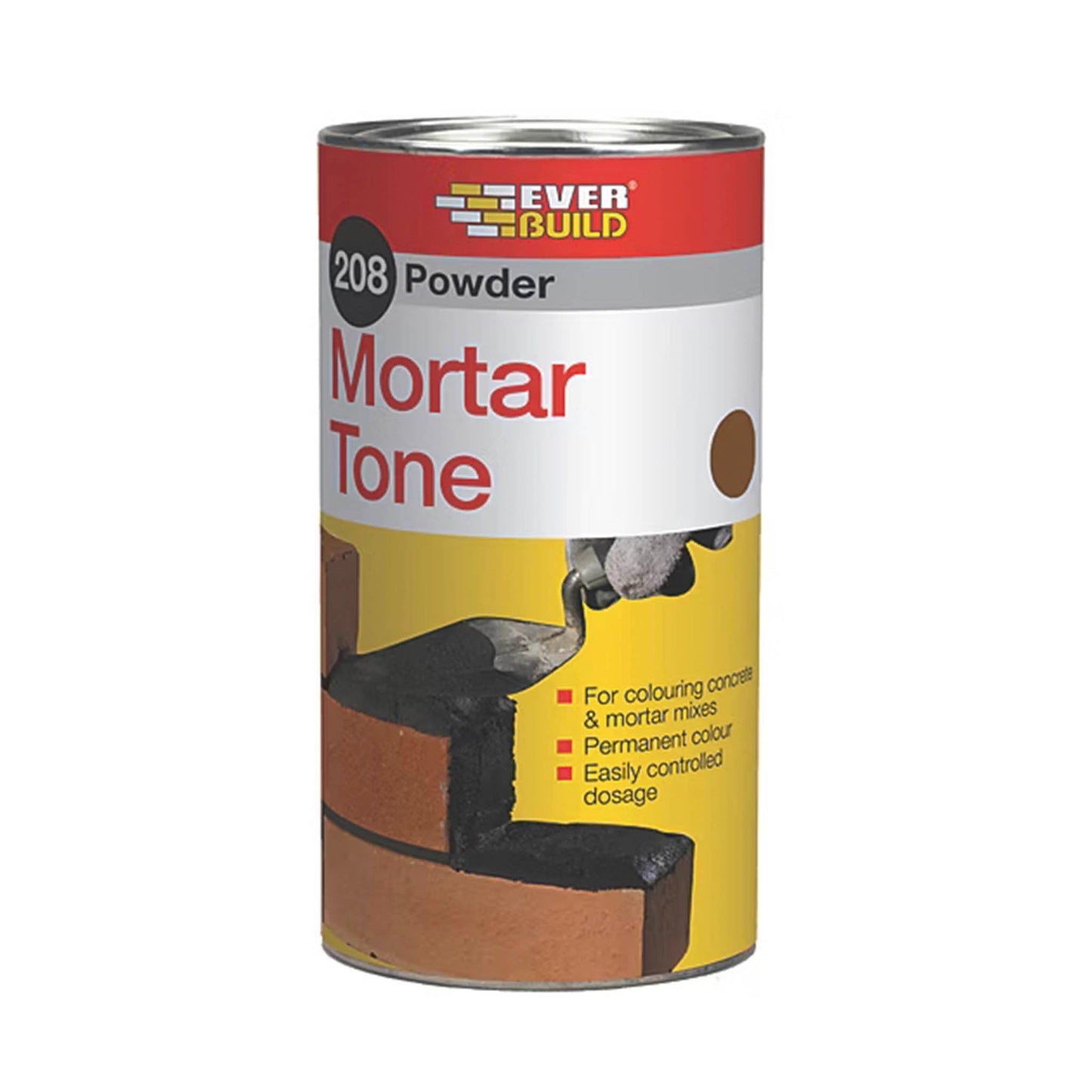 Everbuild Powder Mortar Tone Brown - 1kg - Transtools Online
