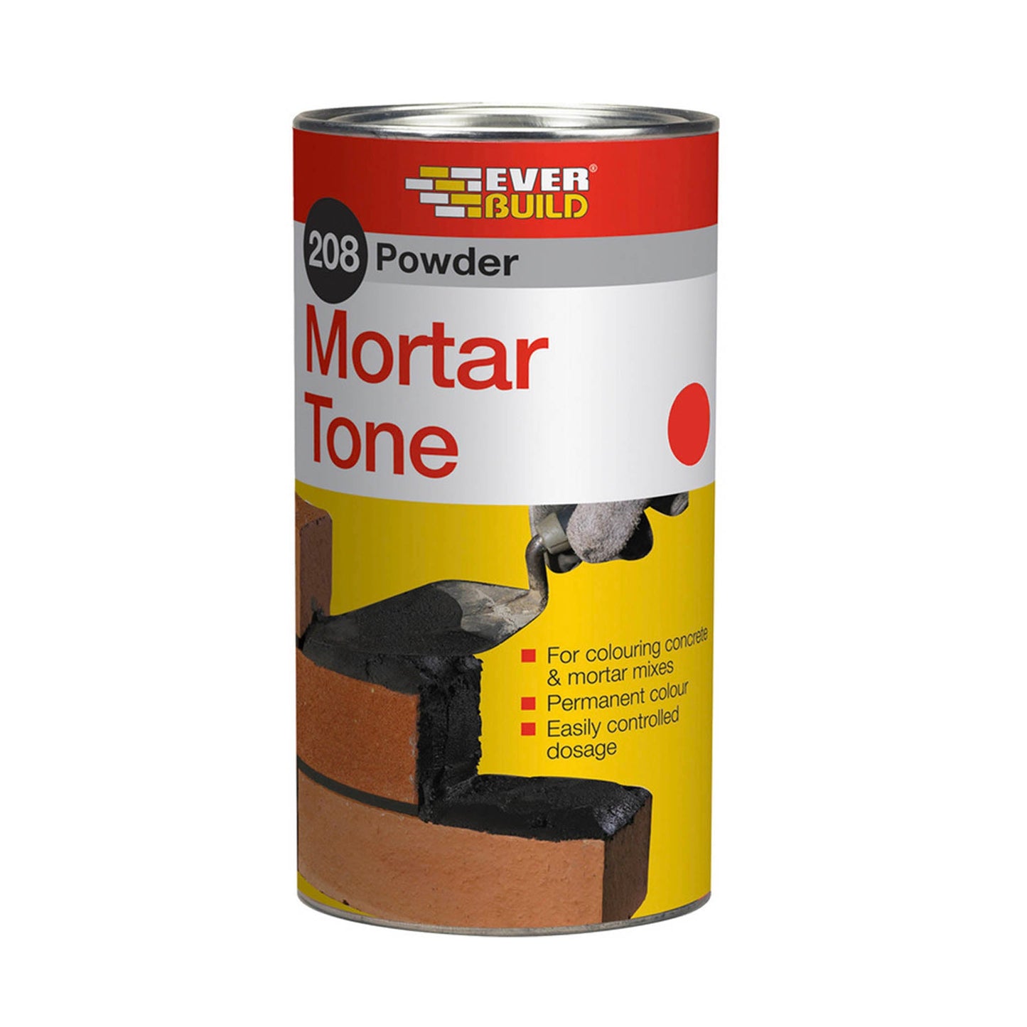 Everbuild Powder Mortar Tone Red - 1kg - Transtools Online