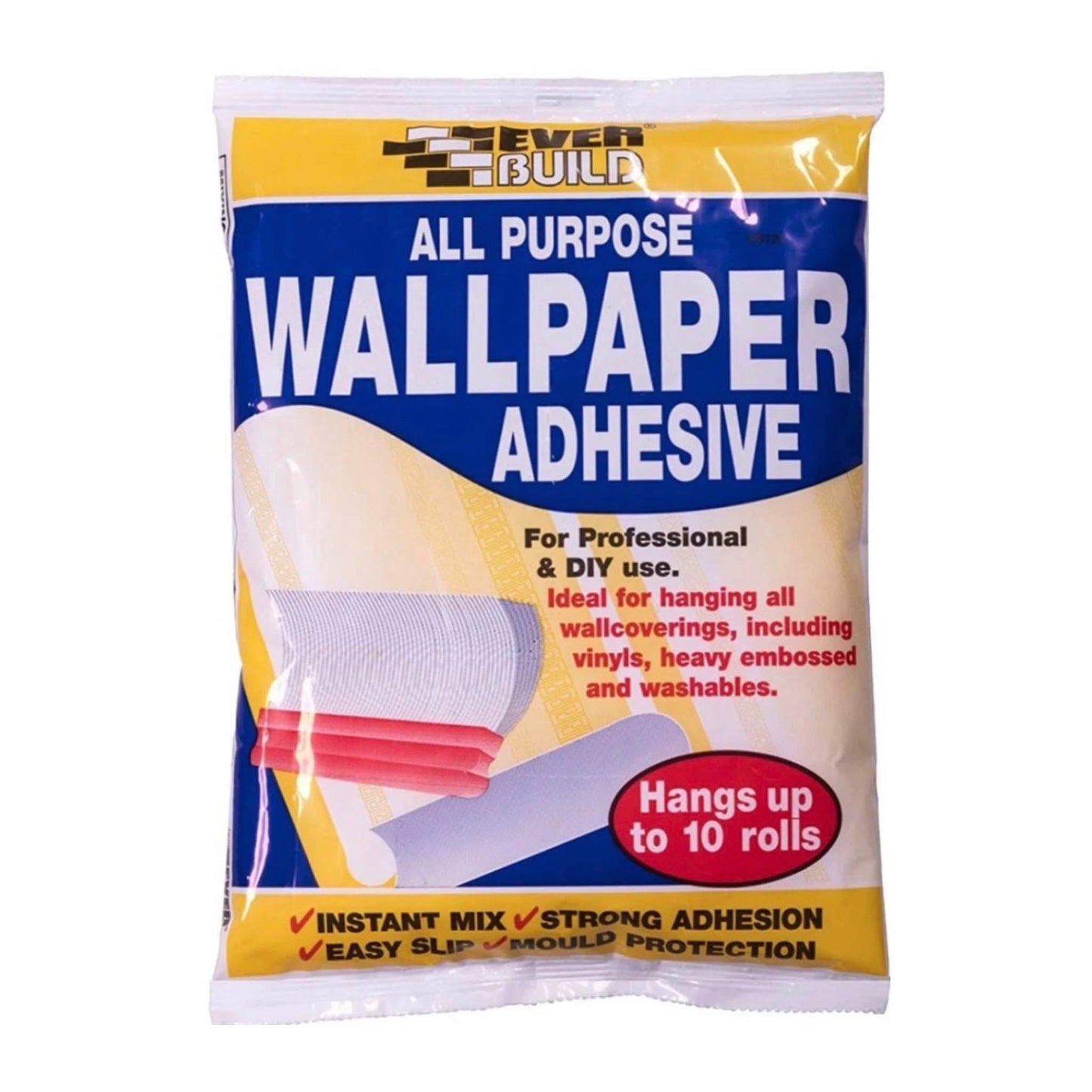 Everbuild Wallpaper Adhesive 5 Roll - Transtools Online
