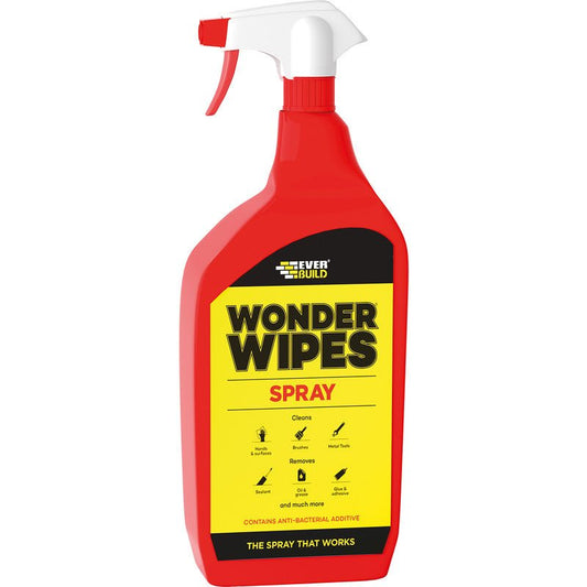 EVERBUILD WONDER WIPE SPRAY - 1 LITRE - Transtools Online