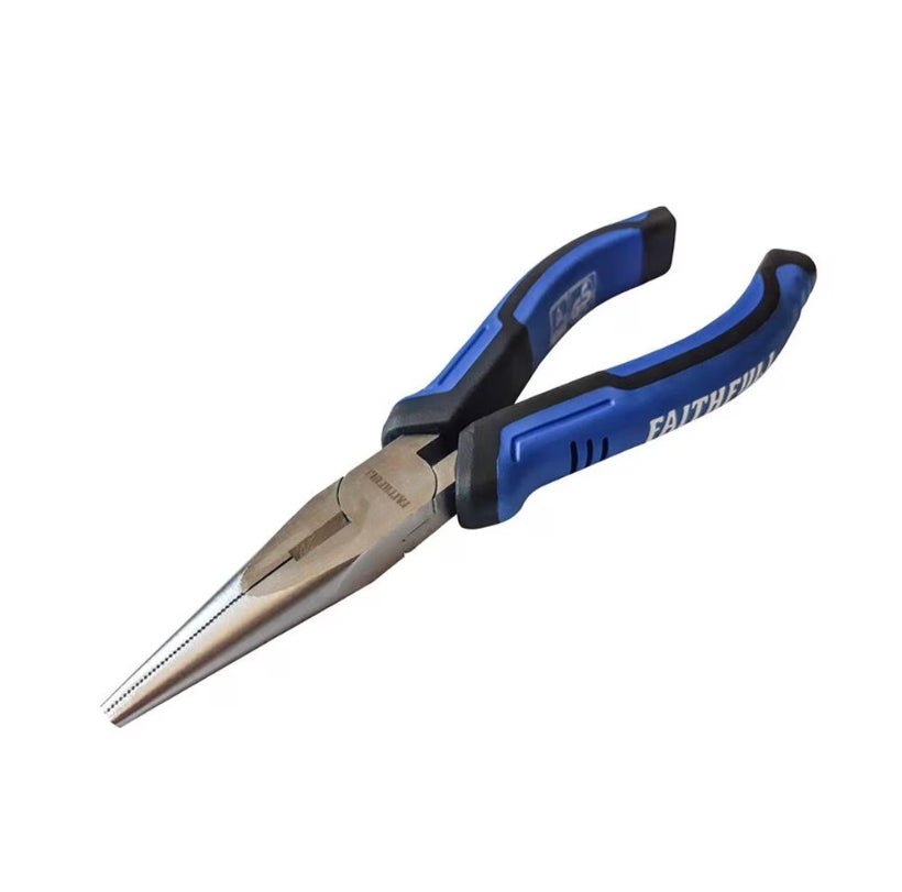 FAITHFUL LONG NOSE PLIERS - 165MM - Transtools Online