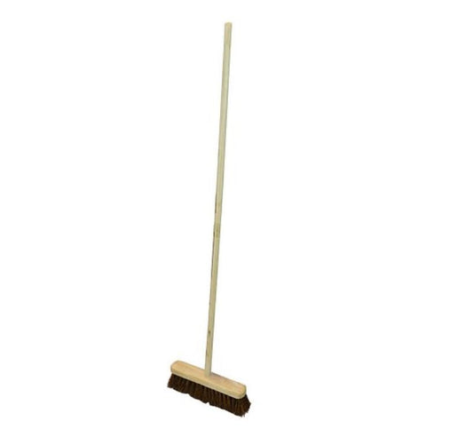 FAITHFULL BASSINE BROOM 12IN WITH 48IN HANDLE - Transtools Online