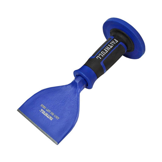 Faithfull Brick Bolster With Guard 100mm - 4in - Transtools Online