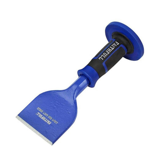 Faithfull Brick Bolster With Guard 75mm - 3in - Transtools Online