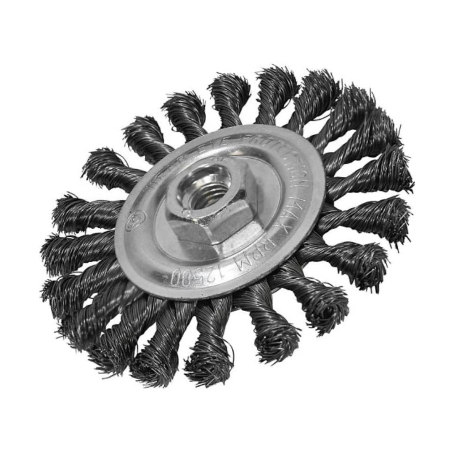 Faithfull Circular Knot Brush M14 x 115mm - Transtools Online