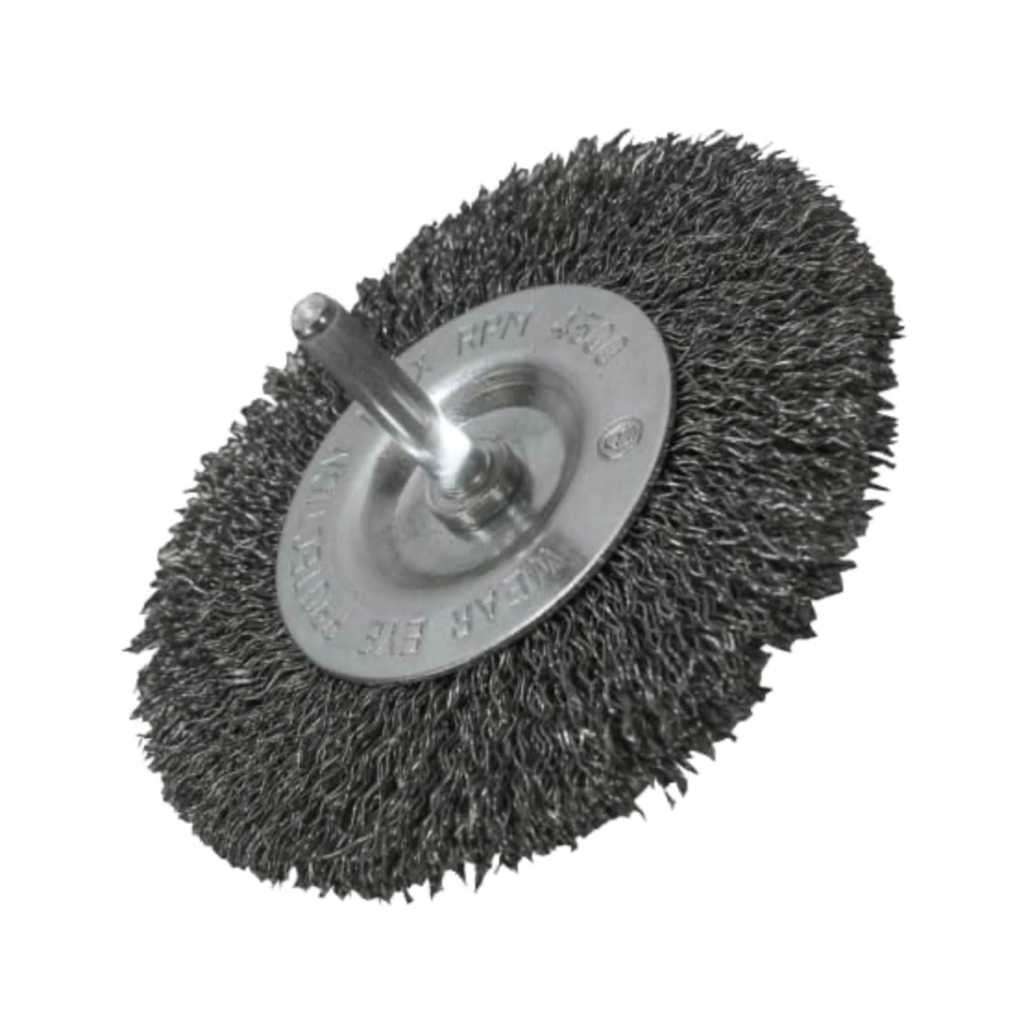Faithfull Circular Wire Wheel 75mm x 6mm Shaft - Transtools Online