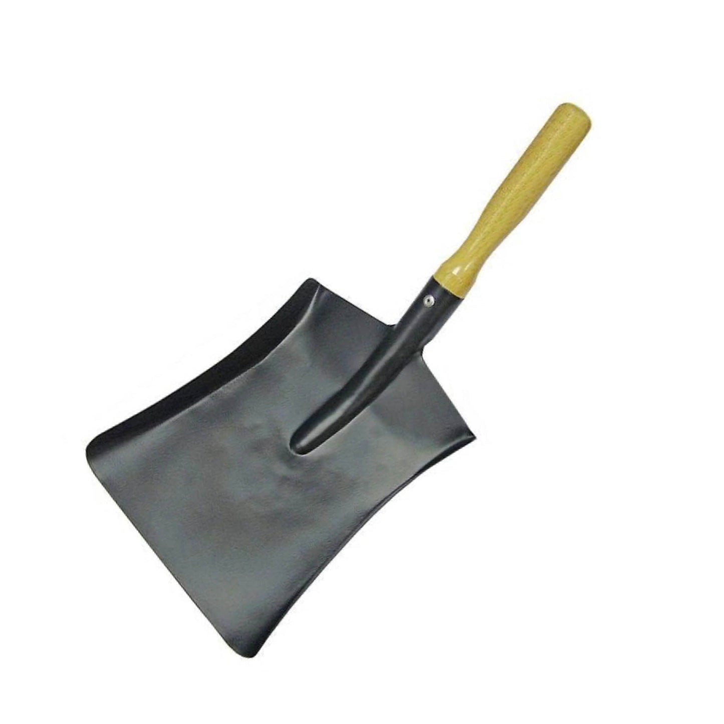 Faithfull Coal Shovel Steel Wooden Handle 230mm