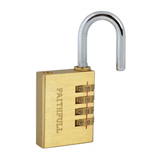Faithfull Combination Padlock 38mm