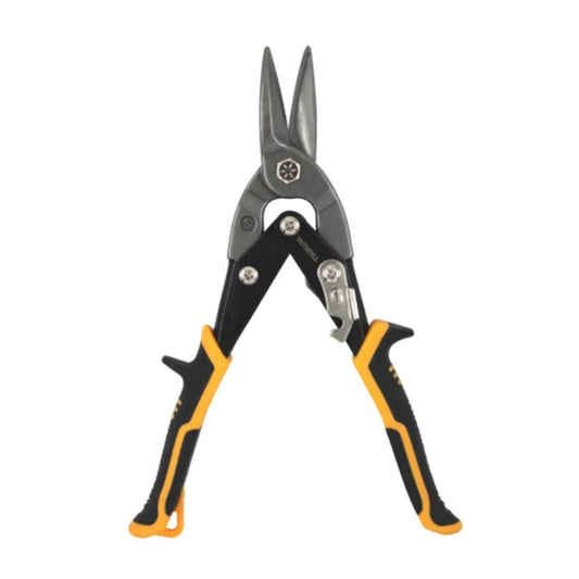Faithfull Compound Aviation Tin Snips Straight Cut
