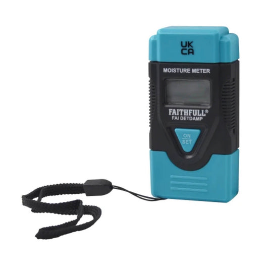 Faithfull Damp & Moisture Meter LCD Display