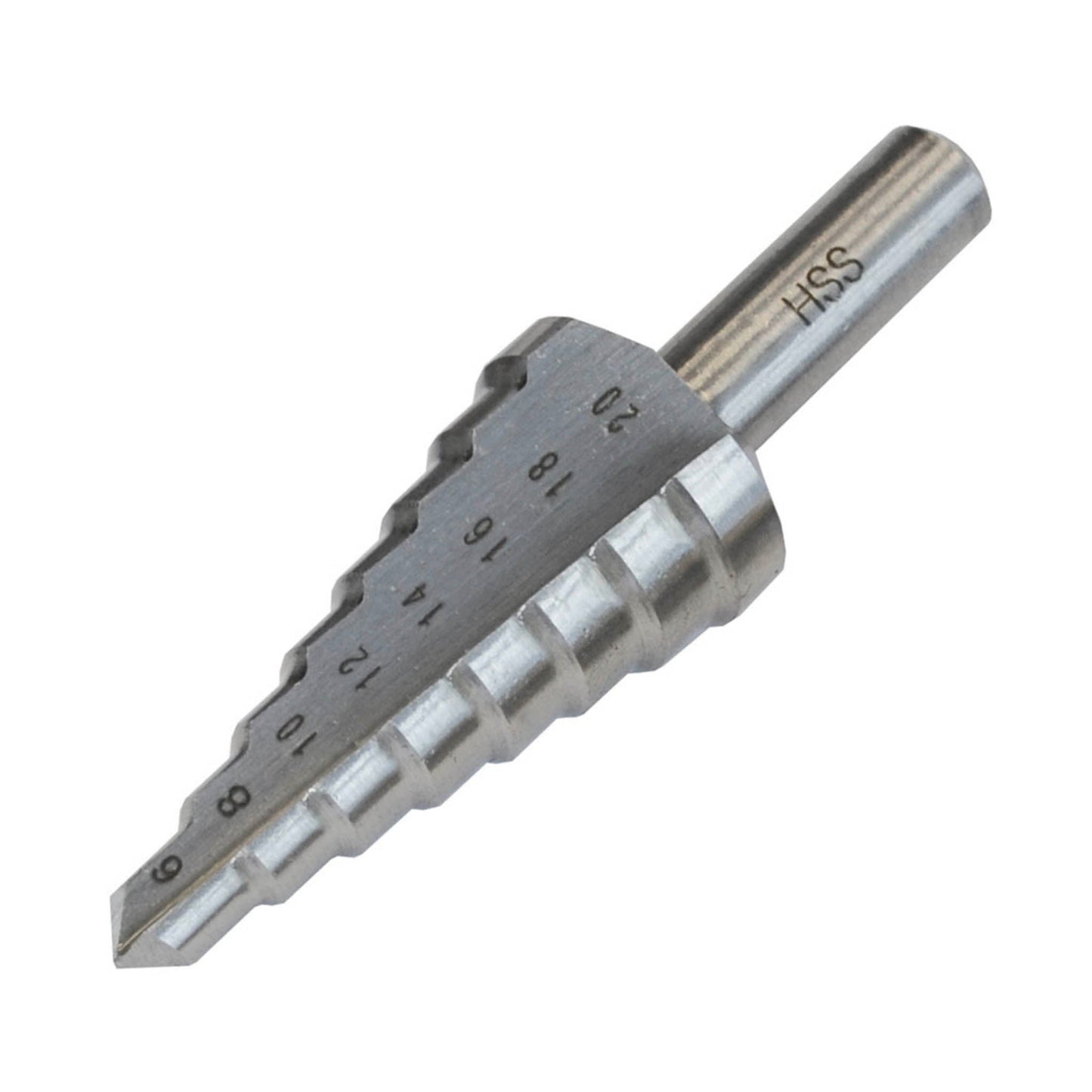 Faithfull HSS Step Drill Bit 6mm - 20mm - Transtools Online