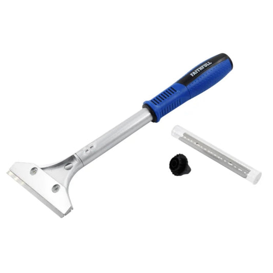 Faithfull Long Handle Scraper 100mm - 5 Blades