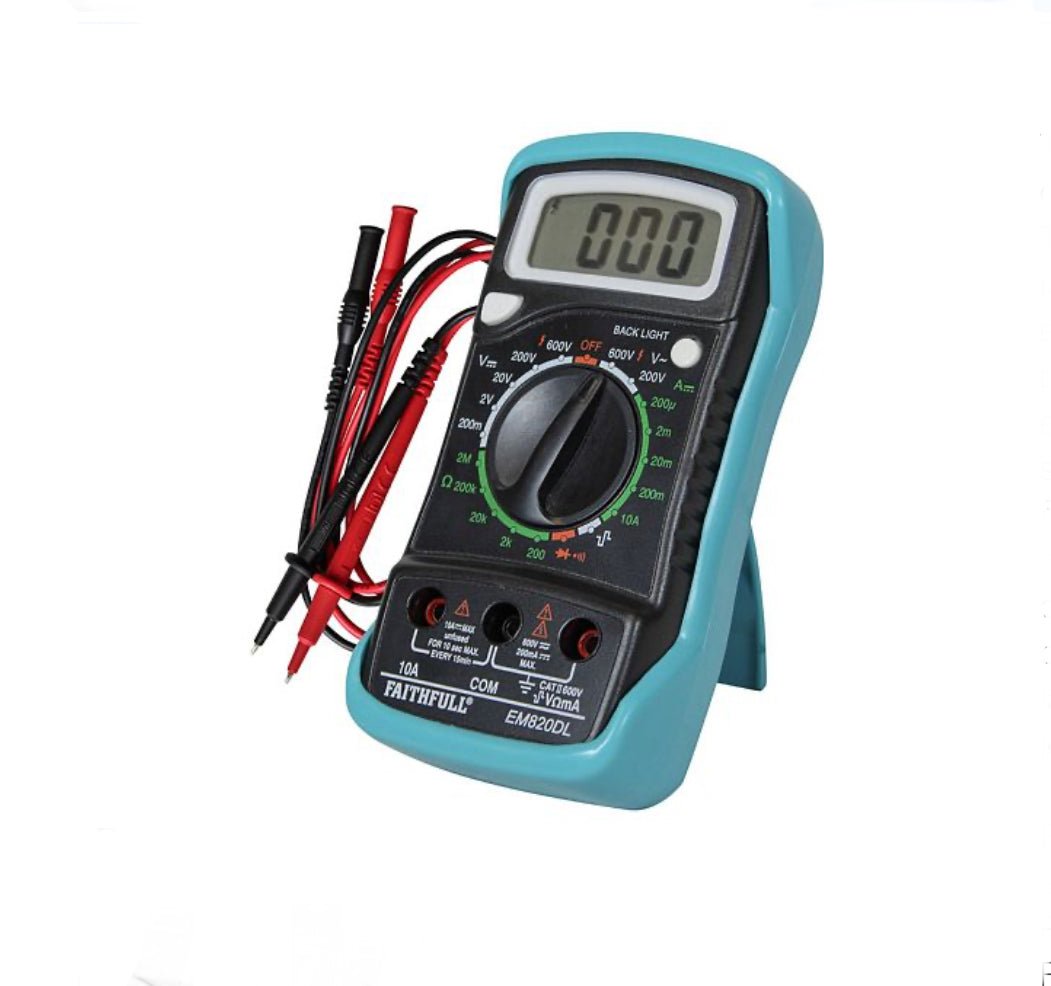 FAITHFULL MULTI - METER LCD DISPLAY - Transtools Online
