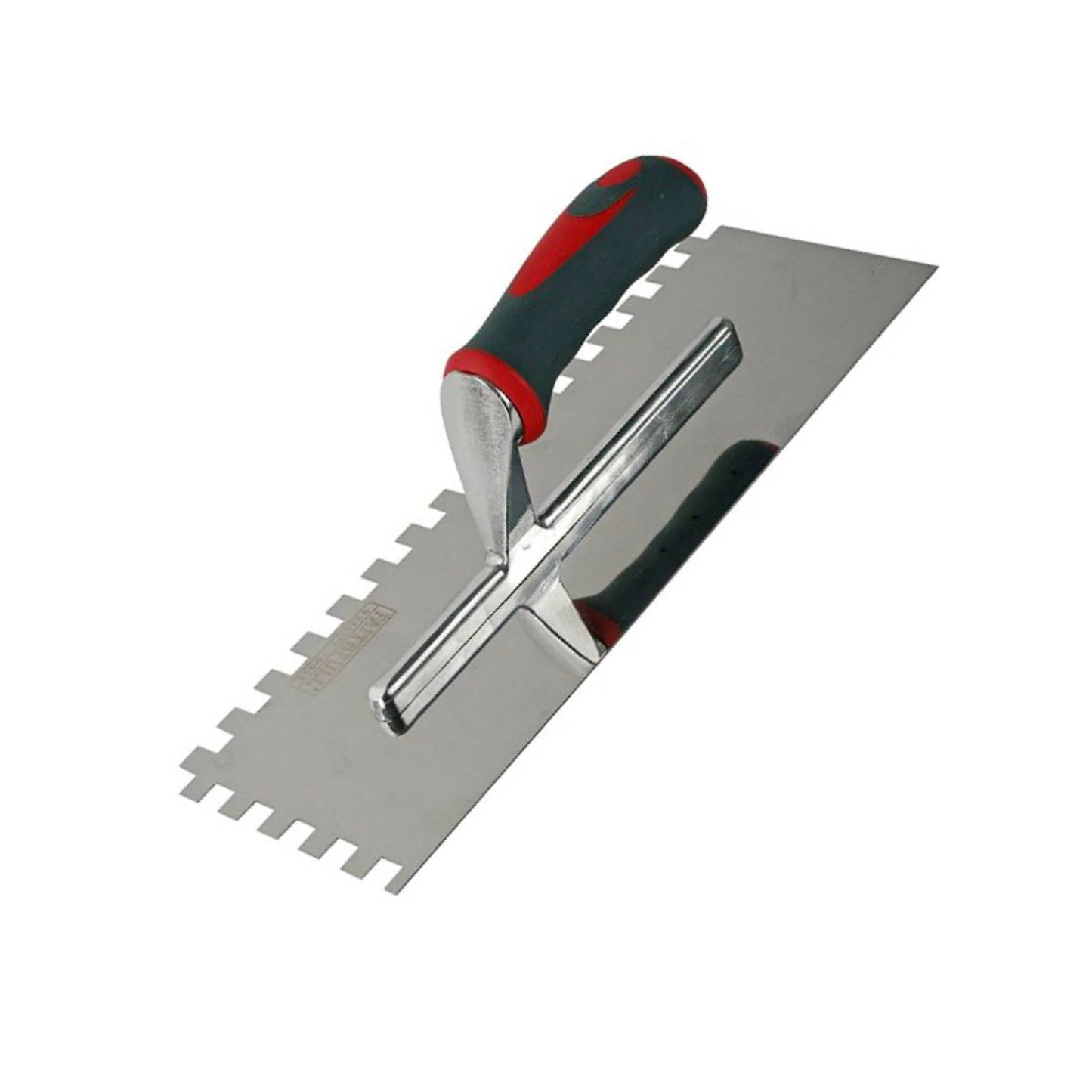 Faithfull Notched Floor Adhesive Trowel 10mm Stainless 13in x 41/2in - Transtools Online