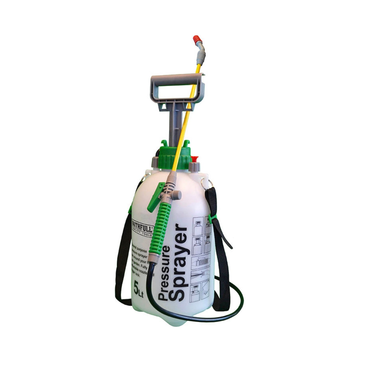 Faithfull Pressure Sprayer - 5 Litre - Transtools Online