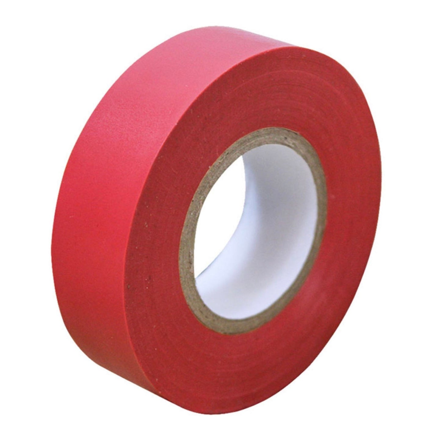 Faithfull PVC Electrical Tape Red 19mm x 20 Metre