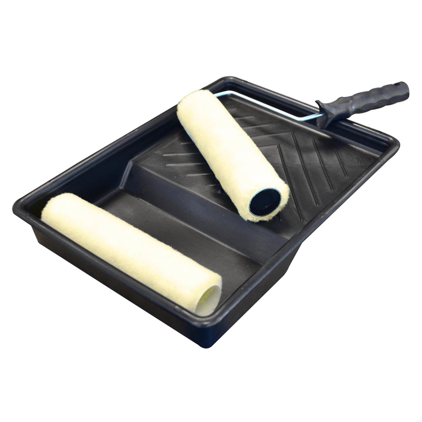 Faithfull Roller Kit Tray Frame & 2 Refills 9in - 230mm - Transtools Online