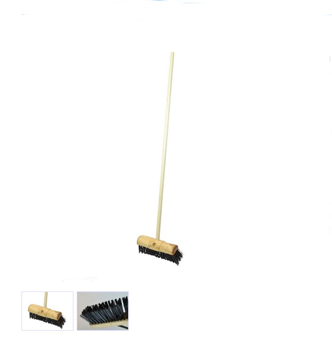 Faithfull Saddleback PVC Broom - 13in - Transtools Online