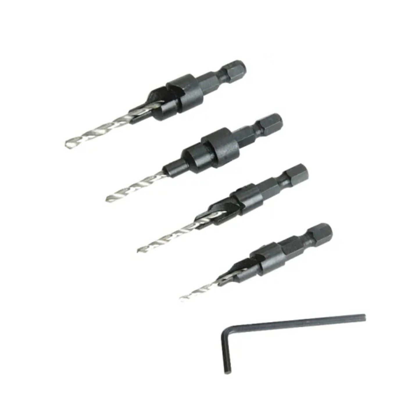 Faithfull Screw Countersink Set - 4 Piece - Transtools Online