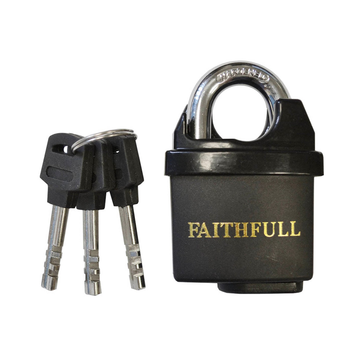 Faithfull Weatherproof Padlock 50mm - 3 Keys - Transtools Online