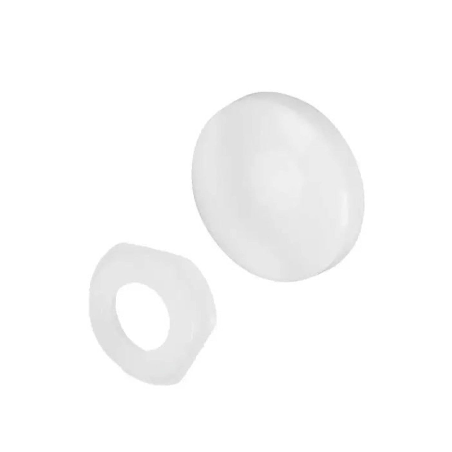 Forgefix Screw Cover Dome Caps White - 25 Pack - Transtools Online