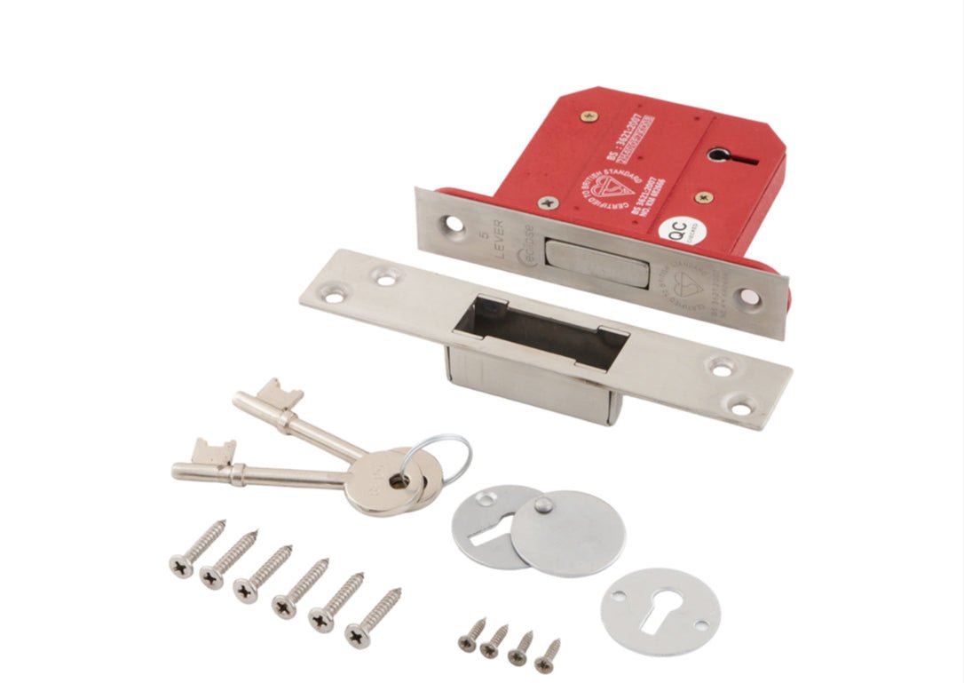 FRISCO BS3621 SCP 5 LEVER DEADLOCK 76MM - 2 KEYS - Transtools Online