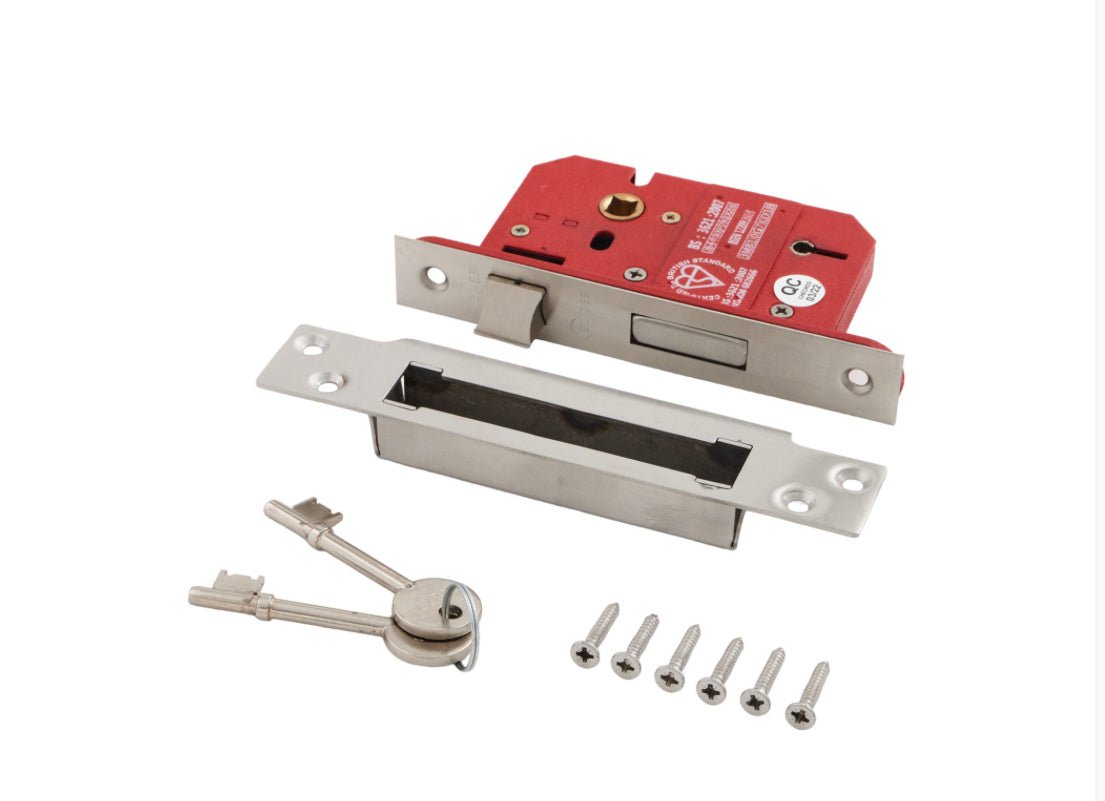 FRISCO BS3621 SCP 5 LEVER SASHLOCK 76MM - 2 KEYS - Transtools Online