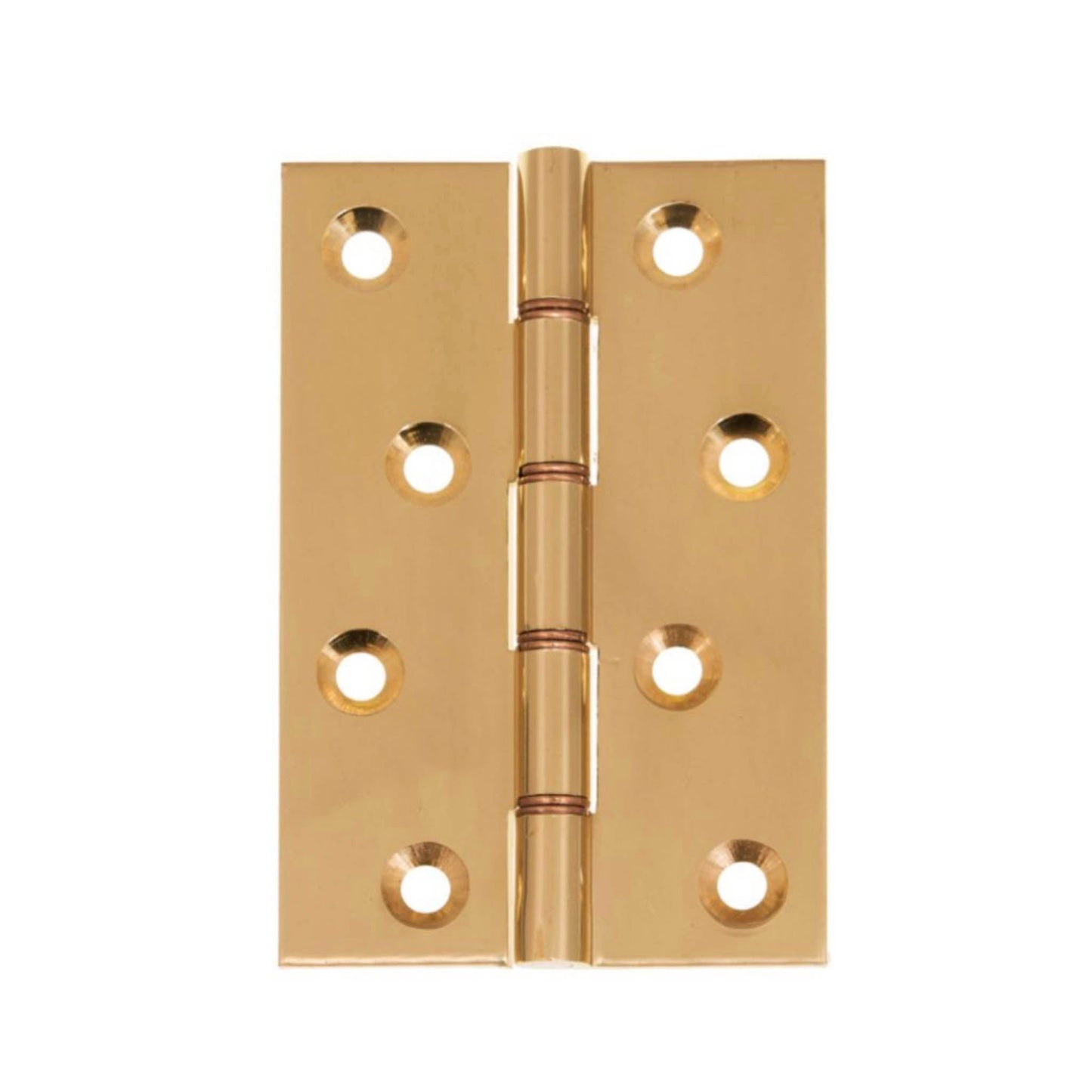 Frisco Butt Hinges DPBW Polished Brass 102mm - 1 Pair - Transtools Online