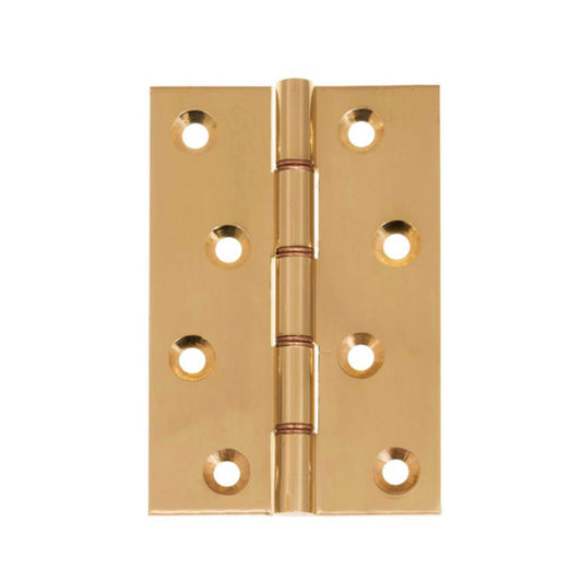 Frisco Butt Hinges DPBW Polished Brass 102mm - 1 Pair - Transtools Online