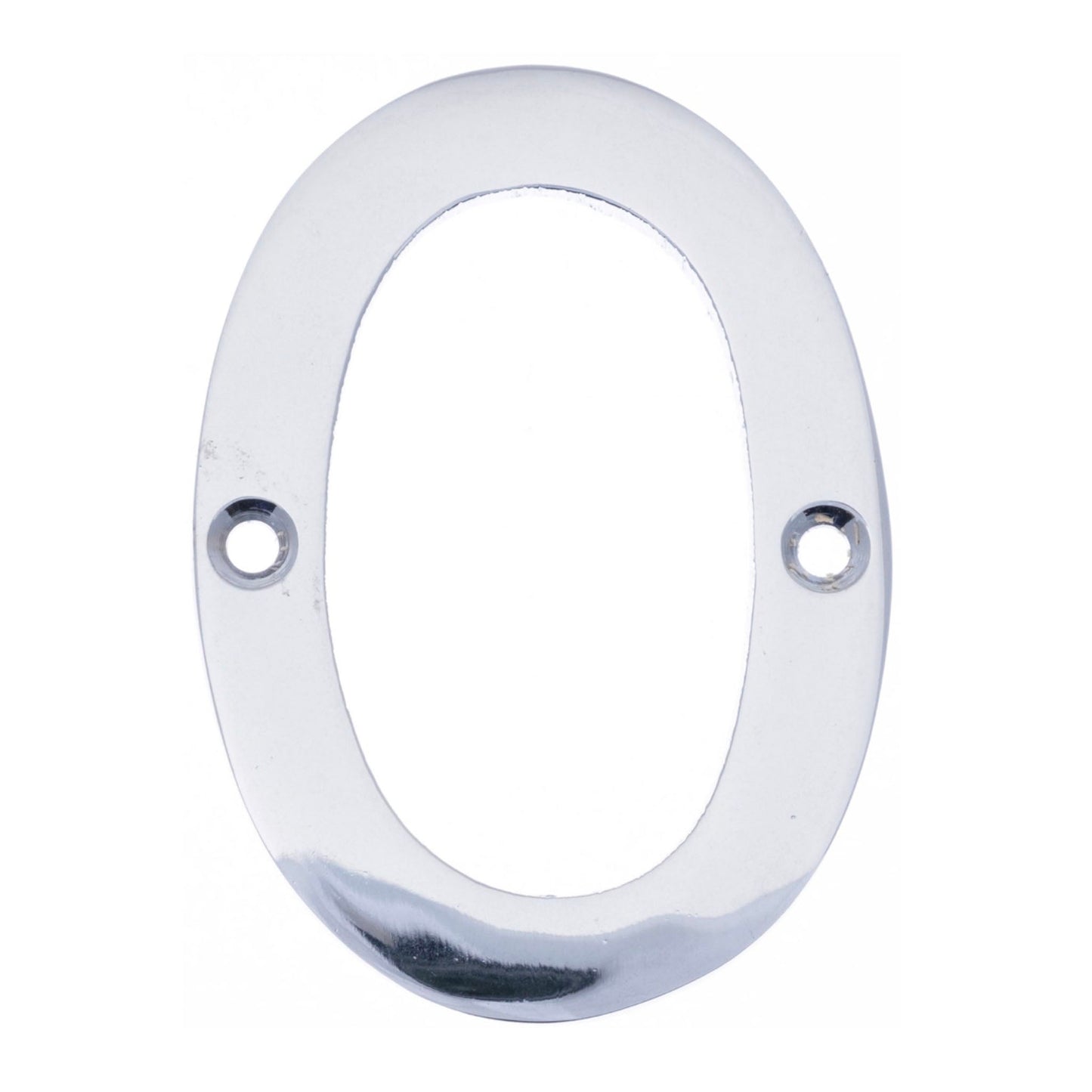 Frisco Chrome Numeral - 0