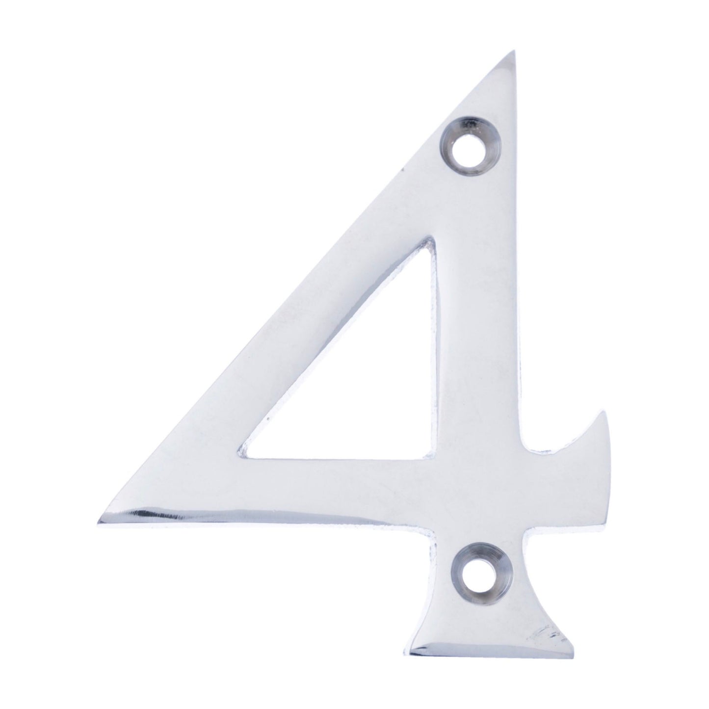 Frisco Chrome Numeral - 4