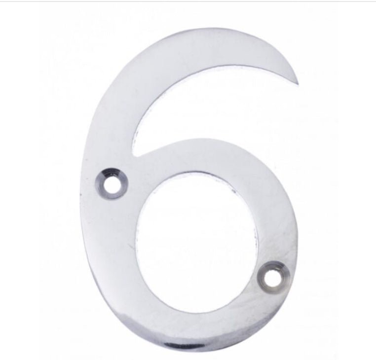 FRISCO CHROME NUMERAL - 6 - Transtools Online