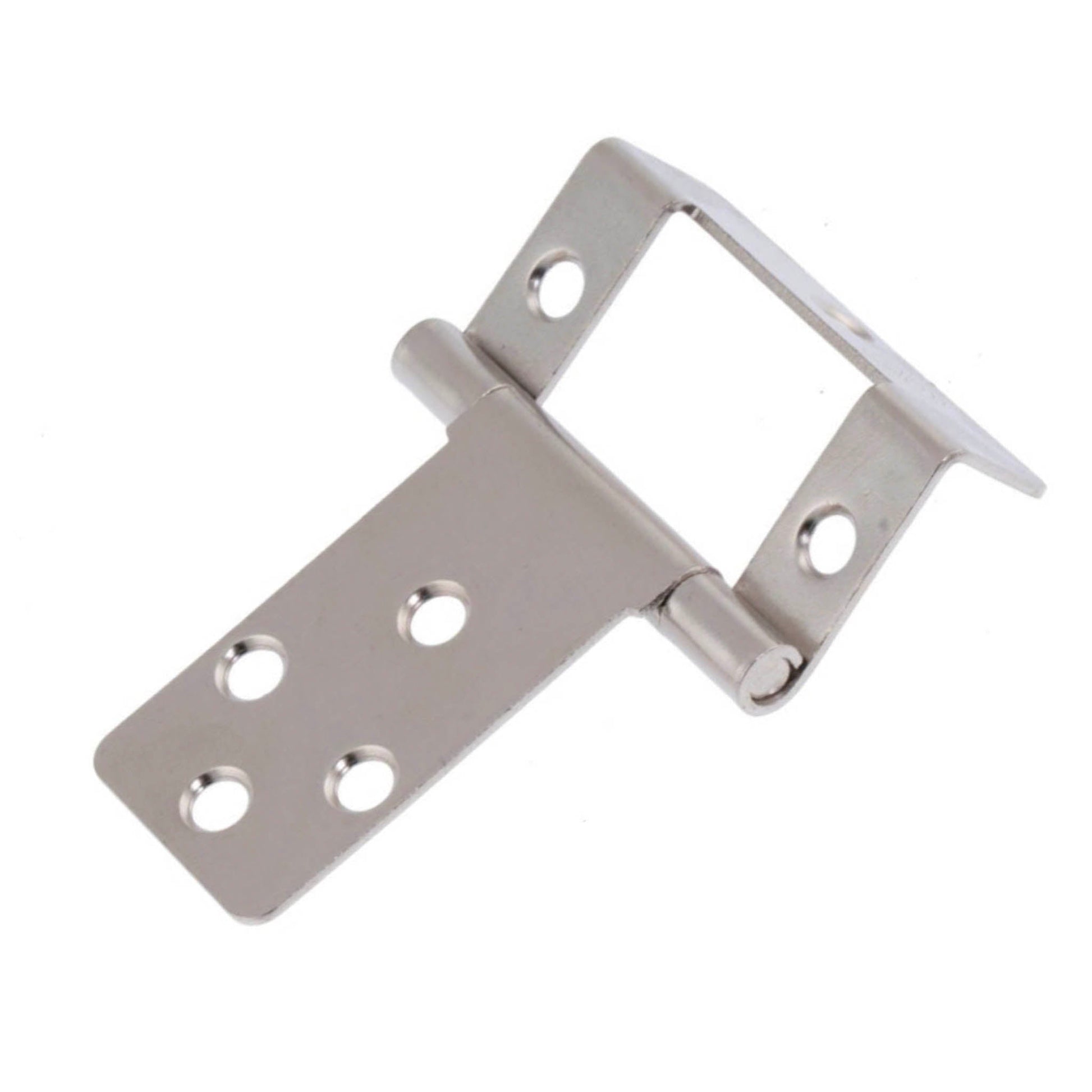 Frisco Cranked Flush Hinges BZP 50mm - 1 Pair - Transtools Online