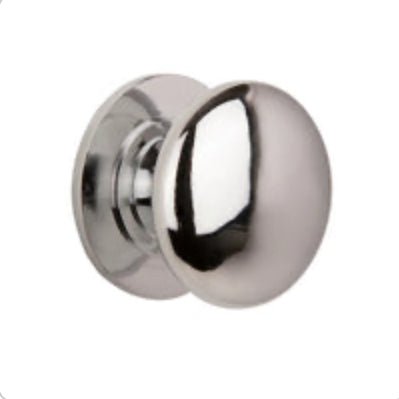 FRISCO CUPBOARD KNOB CHROME - 32MM - Transtools Online