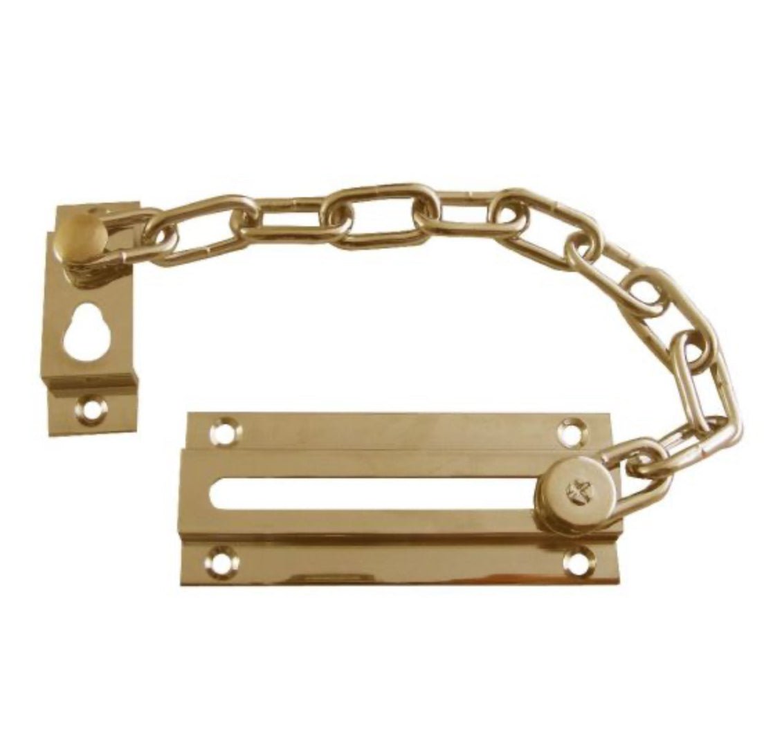 FRISCO DOOR CHAIN PB - 102MM - Transtools Online