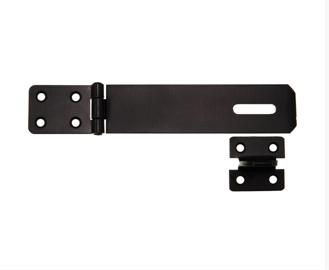 FRISCO HASP AND STAPLE BLACK - 152MM - Transtools Online